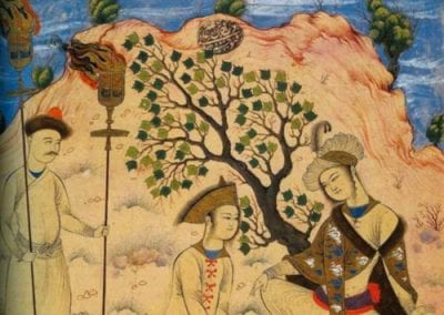 An evening of Persian poetry, which forms a part of Parasol unit’s exhibition: The Spark Is You