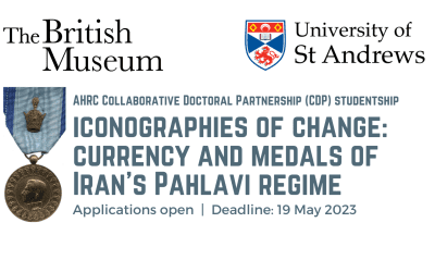 AHRC Collaborative Doctoral Partnership (CDP) studentship