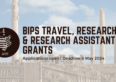 BIPS Research, Research Assistant and Travel Grants – Deadline 6 May 2024