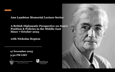 A British Diplomatic Perspective on Iran’s Position & Policies in the Middle East Since 7 October 2023