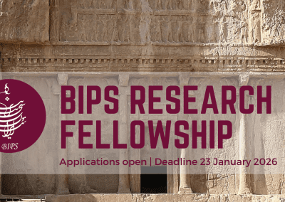 BIPS Research Fellowship – Deadline 23 January 2026