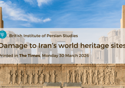 Damage to Iran’s World Heritage Sites