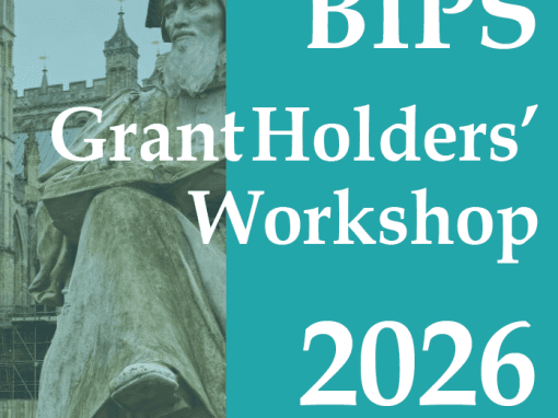 BIPS Grant Holders’ Workshop 2026