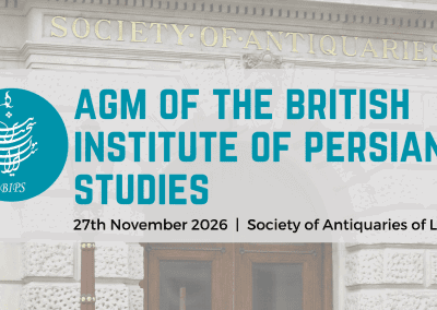 Notice of AGM 2026 (to be held at the Society of Antiquaries of London)