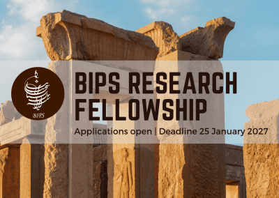 BIPS Research Fellowship – Deadline 25 January 2027